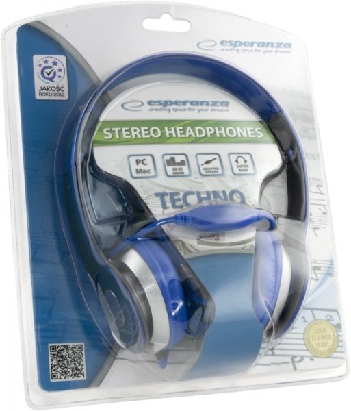 Casti stereo EH145 Blue de inalta calitate,